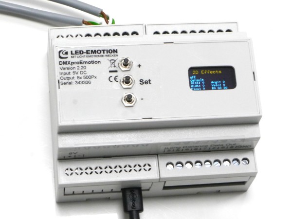 XQproEmotion LED-Lauflicht Controller DMX