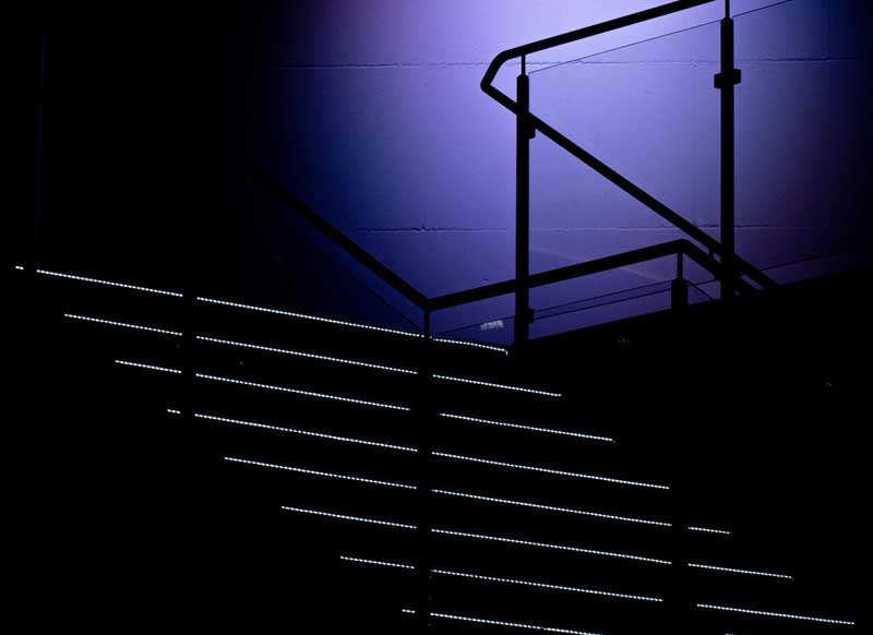 LED Leiste PU-Verguss Outdoor Treppe